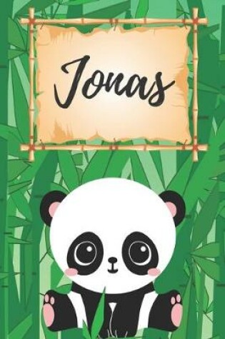 Cover of Jonas Notizbuch Panda / Malbuch / Kritzelbuch / Tagebuch / Journal / DIN A5 / Geschenke