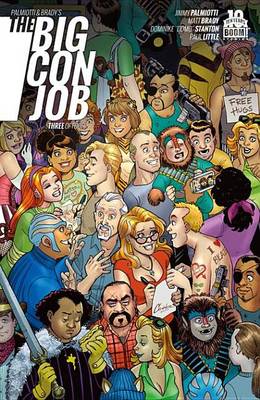 Book cover for Palmiotti and Brady's the Big Con Job #3 (of 4)