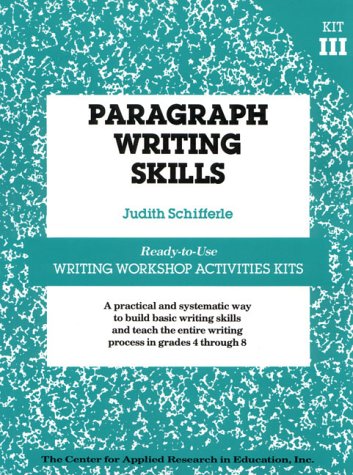 Book cover for Paragraph Writing Skills Kit 3