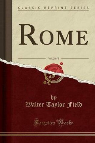 Cover of Rome, Vol. 2 of 2 (Classic Reprint)