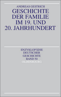 Book cover for Geschichte Der Familie Im 19. Und 20. Jahrhundert