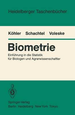 Book cover for Biometrie