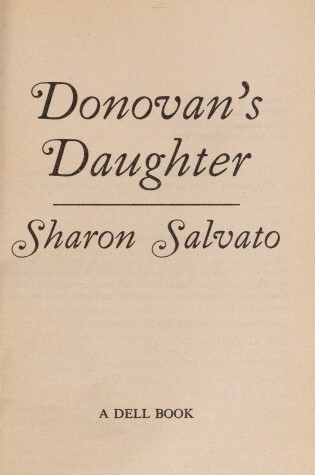 Cover of Donovan's Daughter