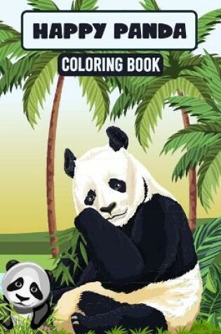 Cover of Happy panda coloring book