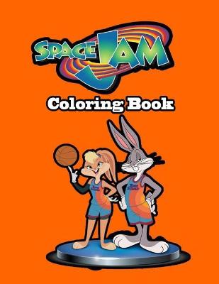Book cover for Space Jam Coloring Book