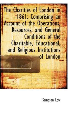 Book cover for The Charities of London in 1861