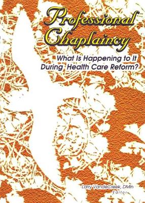 Book cover for Professional Chaplaincy