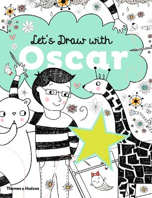 Book cover for Let's Draw with Oscar