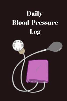 Book cover for Daily Blood Pressure Log