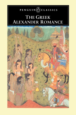 Cover of The Greek Alexander Romance