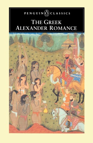 Book cover for The Greek Alexander Romance