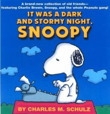 Book cover for It Was a Dark and Stormy Night, Snoopy