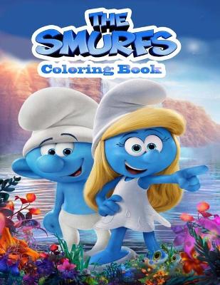 Book cover for The Smurfs Coloring Book