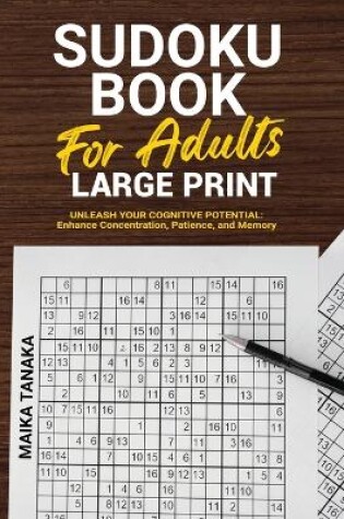 Cover of My Sudoku Book For Adults Large Print