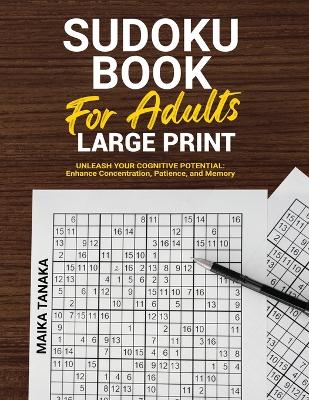 Book cover for My Sudoku Book For Adults Large Print