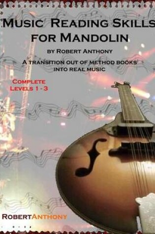 Cover of Music Reading Skills for Mandolin Complete Levels 1 - 3