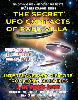 Book cover for The Secret UFO Contacts of Paul Villa