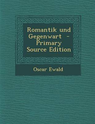 Book cover for Romantik Und Gegenwart