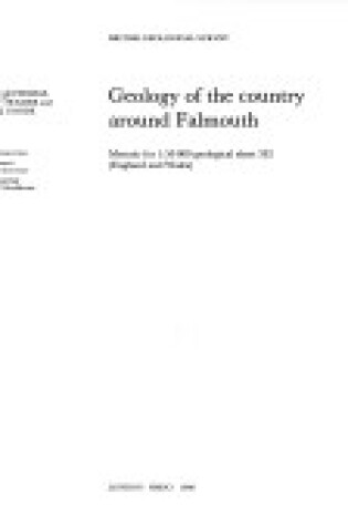 Cover of Geology of the Country Around Falmouth