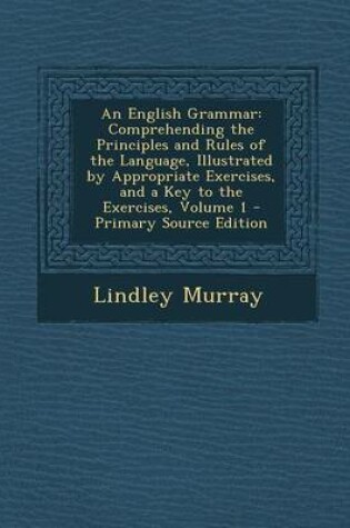 Cover of An English Grammar