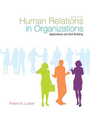 Book cover for Human Relations in Organizations with Premium Content Code Card