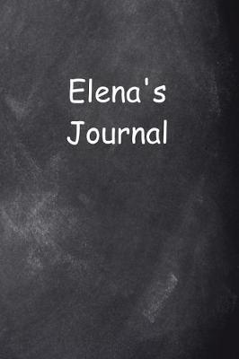 Cover of Elena Personalized Name Journal Custom Name Gift Idea Elena