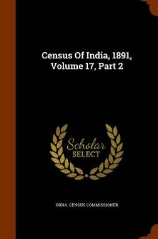 Cover of Census of India, 1891, Volume 17, Part 2