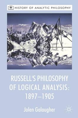 Cover of Russell's Philosophy of Logical Analysis, 1897-1905