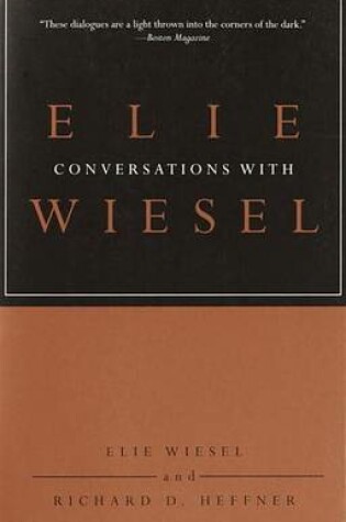 Cover of Conversations with Elie Wiesel
