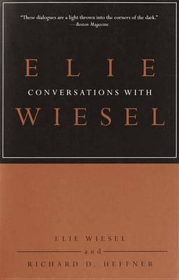 Book cover for Conversations with Elie Wiesel