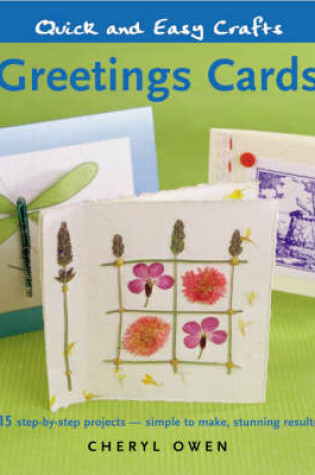 Cover of Quick and Easy Crafts: Greetings Cards