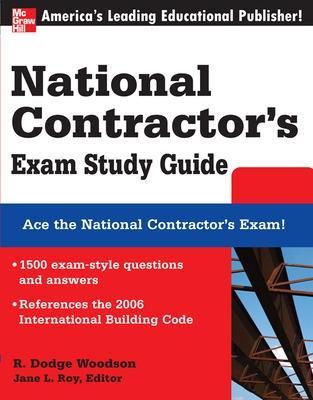 Book cover for National Contractor's Exam Study Guide