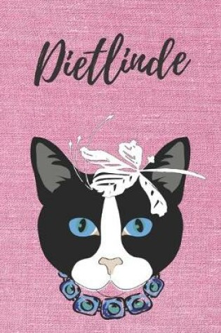 Cover of personalisiertes Notizbuch Katze / Notizheft / Journal / Malbuch / Tagebuch / Kritzelbuch / DIN A5 / Geschenk Dietlinde