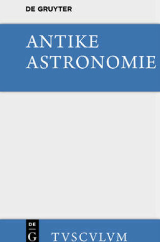 Cover of Antike Astronomie