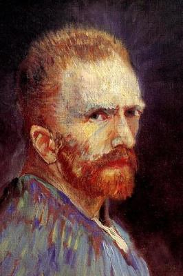 Book cover for 1887 Vincent Van Gogh Self Portrait 10