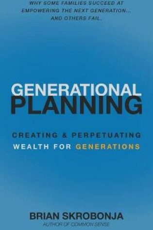 Cover of Generational Planning