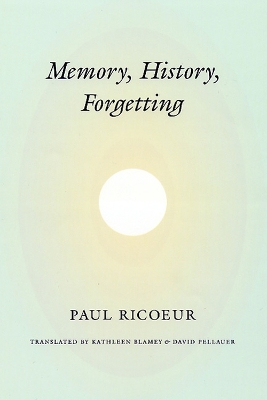 Book cover for Memory, History, Forgetting