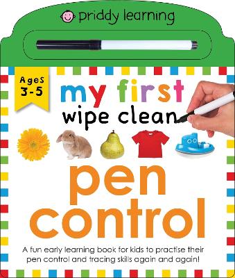 Book cover for My First Wipe Clean Pen Control