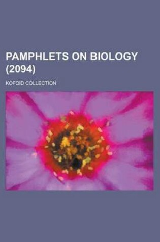 Cover of Pamphlets on Biology; Kofoid Collection (2094)