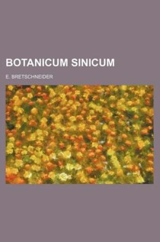 Cover of Botanicum Sinicum