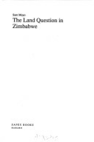Cover of Land Question in Zimbabwe