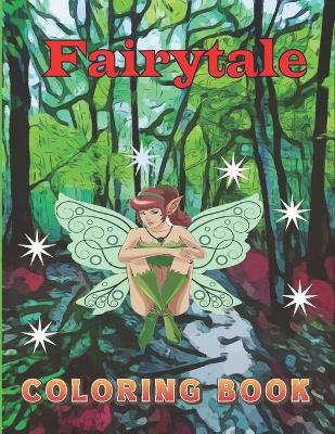 Book cover for Fairytale Coloring Book