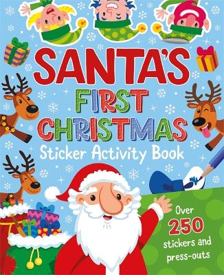 Book cover for Santa's First Christmas Sticker Activity Book