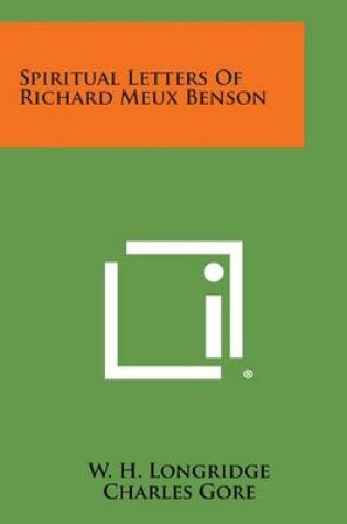 Cover of Spiritual Letters of Richard Meux Benson