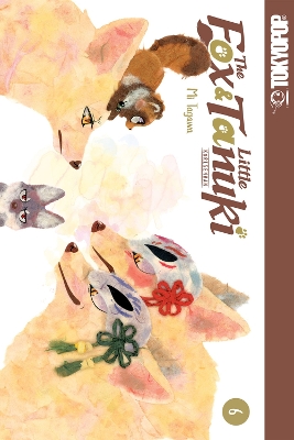 Book cover for The Fox & Little Tanuki, Volume 6