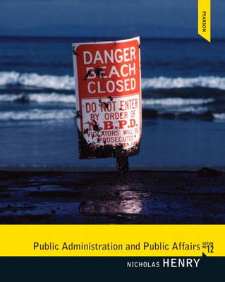 Book cover for Public Administration and Public Affairs Plus MySearchLab with eText -- Access Card Package