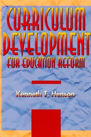 Cover of Curriculum Development for Education Reform