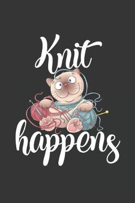 Book cover for Knit Happens
