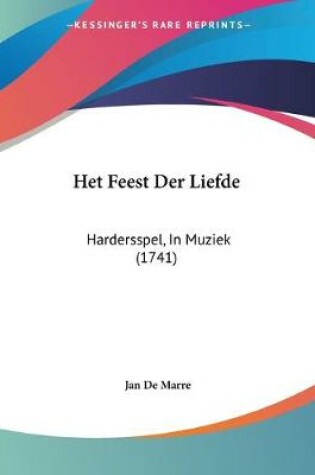 Cover of Het Feest Der Liefde