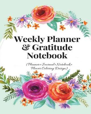 Book cover for Weekly Planner & Gratitude Notebook